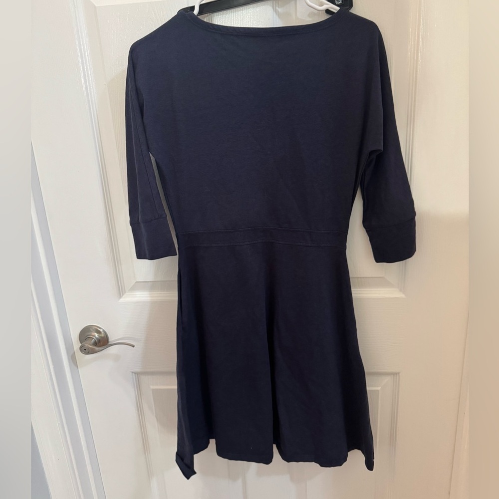 Toad&Co Navy Blue Dress - Picture 4 of 4